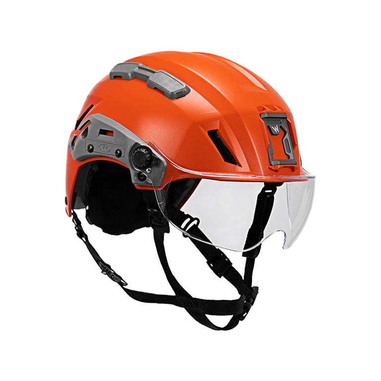 EXFIL SAR TACTICAL COAST GUARD ORANGE ANGLE VISOR