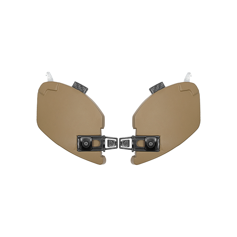 TW EXFIL BALLISTIC EAR COVERS in coyote brown