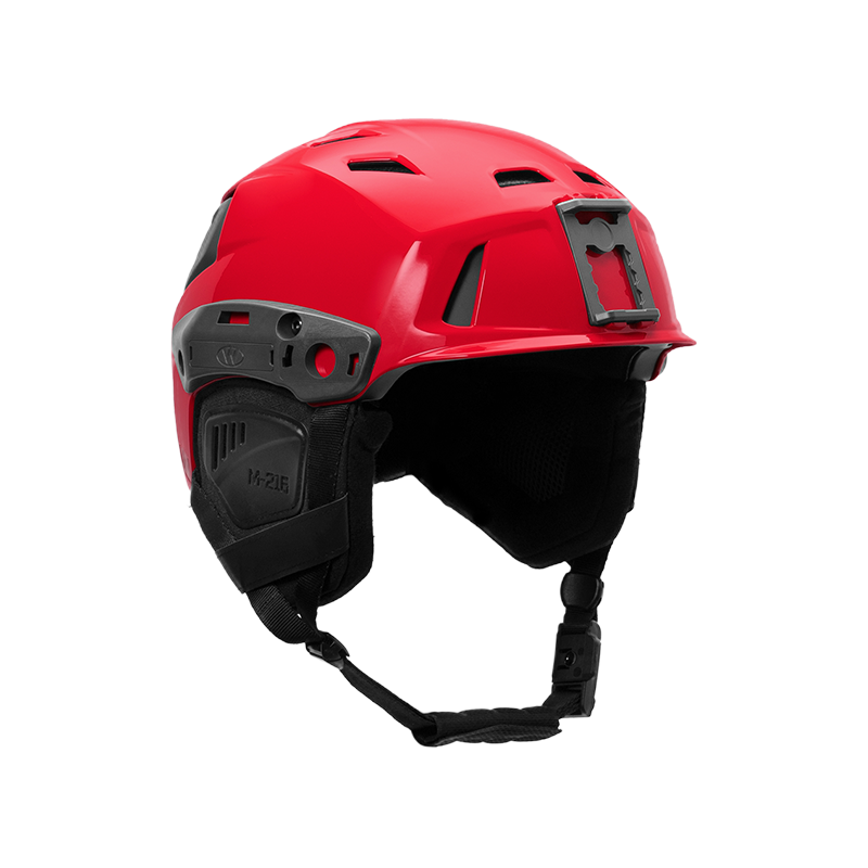 M216 BACKCOUNTRY SKI SAR Helmet in RED ANGLE