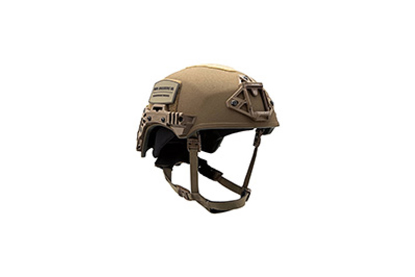 TW BALLISTIC SL Helmet in COYOTE BROWN ANGLE
